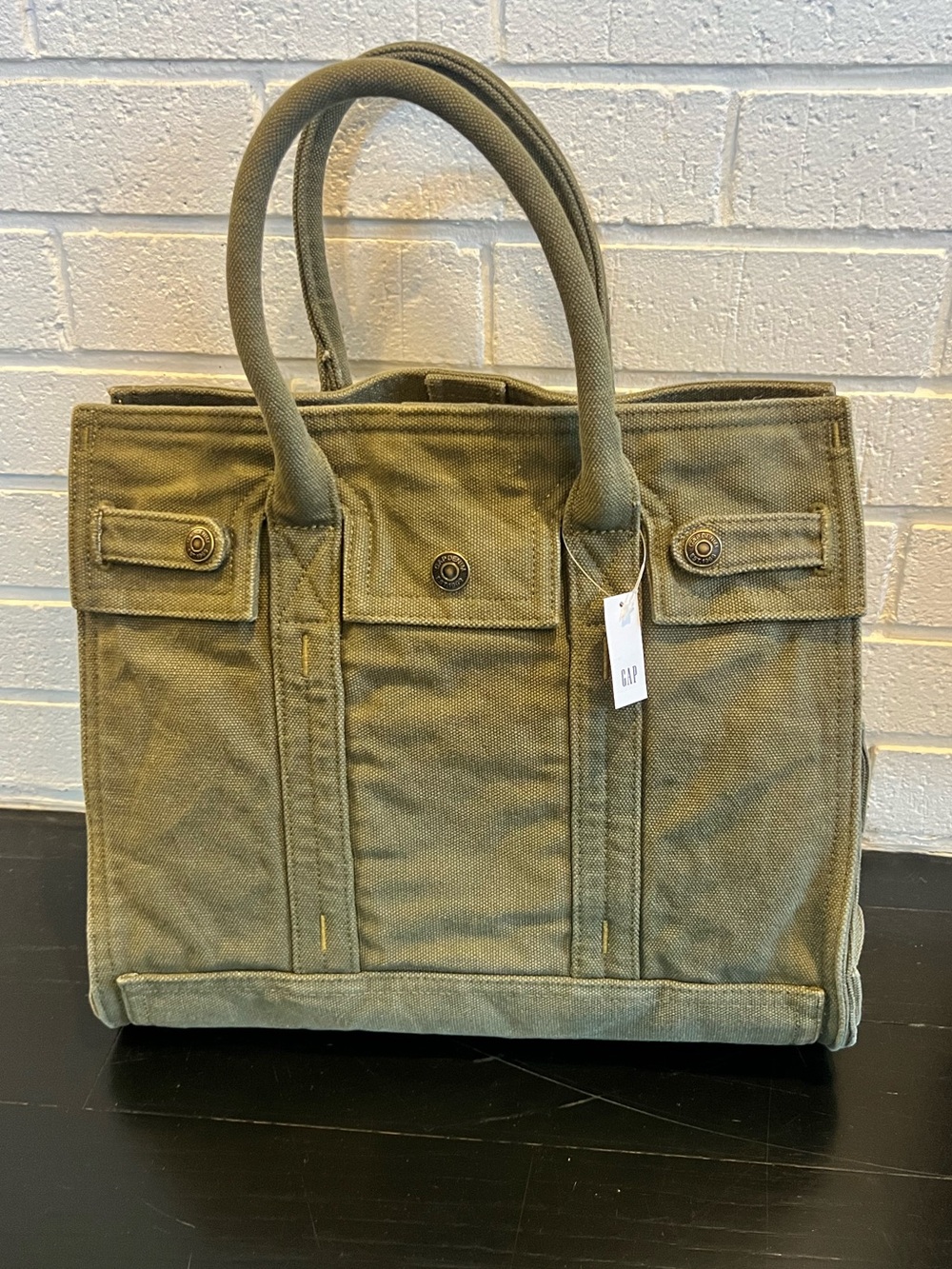 Gap canvas five pocket tote